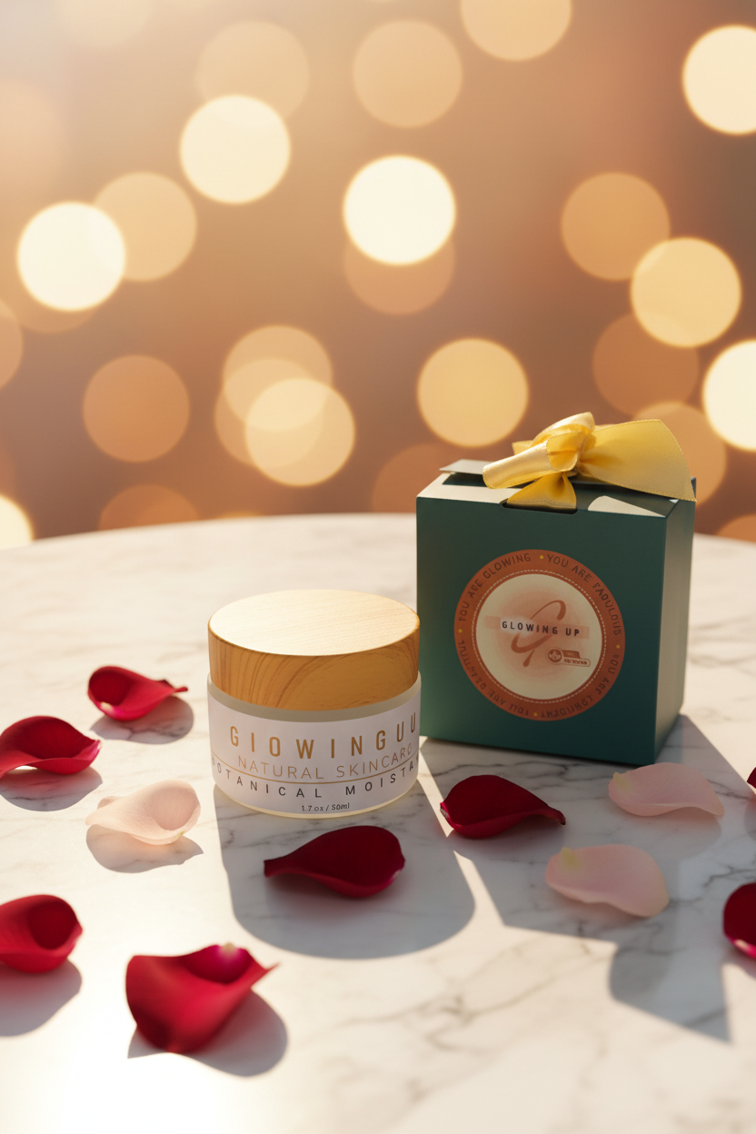 Glamorous Glowing Up Product Shot