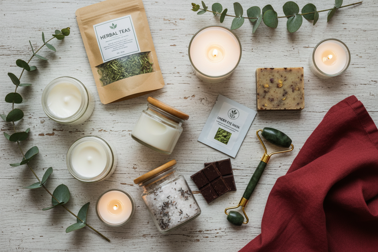 Spa Flatlay 2